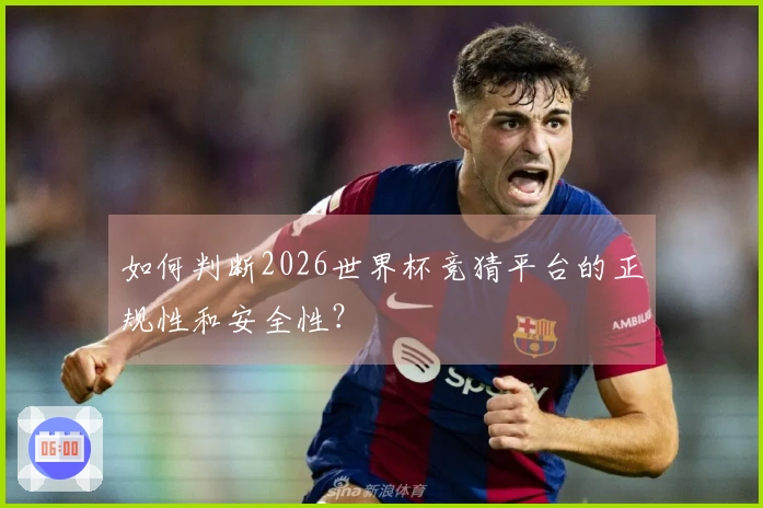如何判断2026世界杯竞猜平台的正规性和安全性？